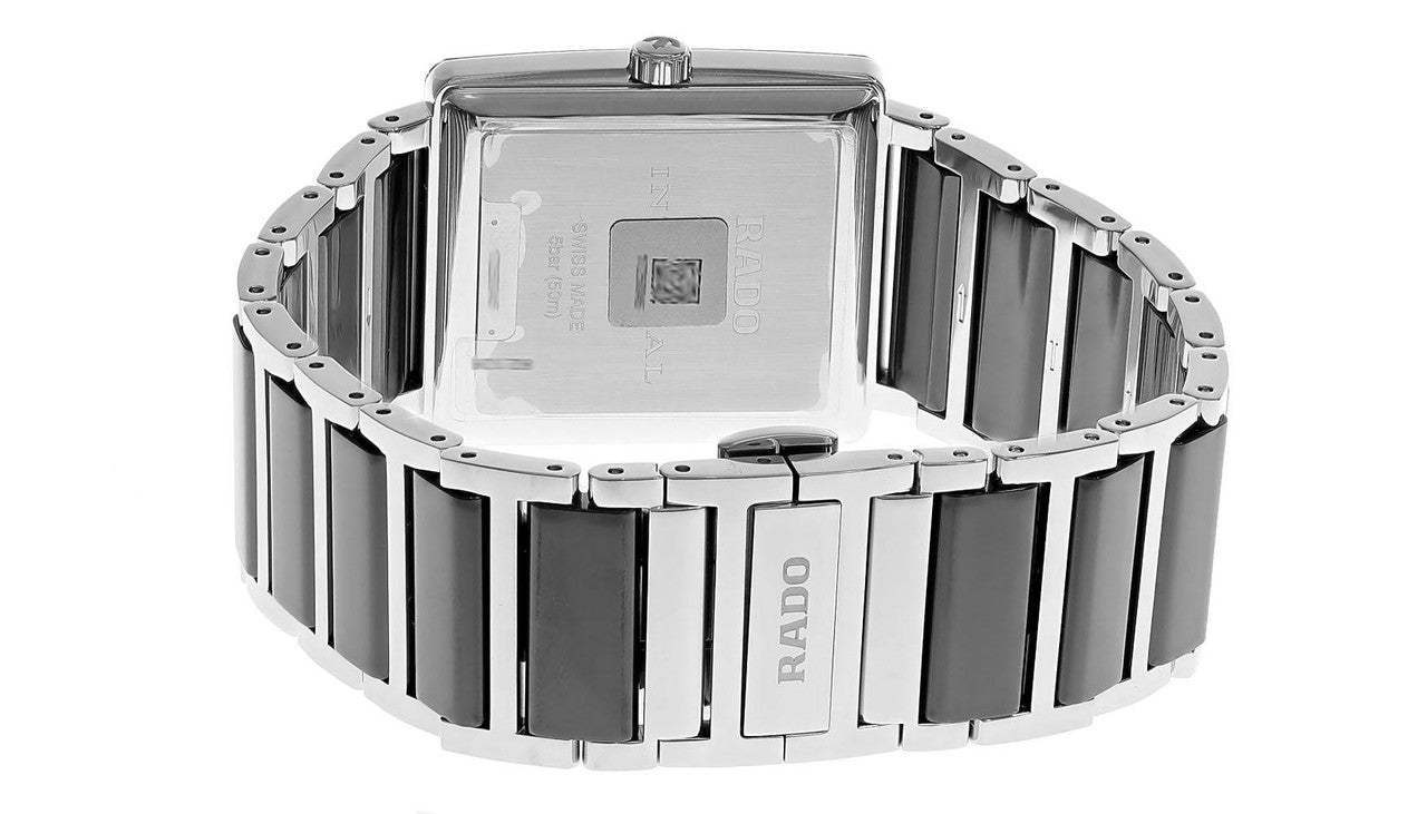 RADO Integral Quartz 31.5 mm Black Dial Two-Tone Men's Watch