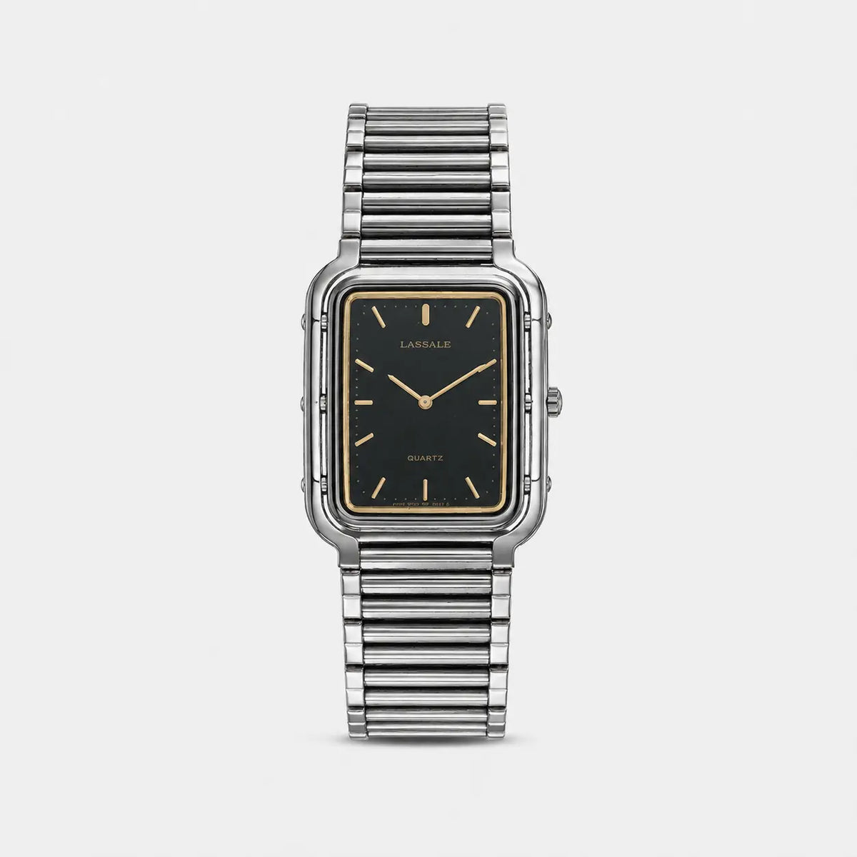 Seiko Lassale Black Dial Stainless Steel Men's Watch