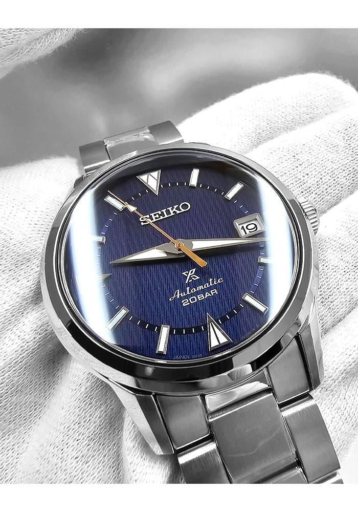 SEIKO Prospex Alpinist Automatic Stainless Steel 38 mm Blue Dial Men's Watch