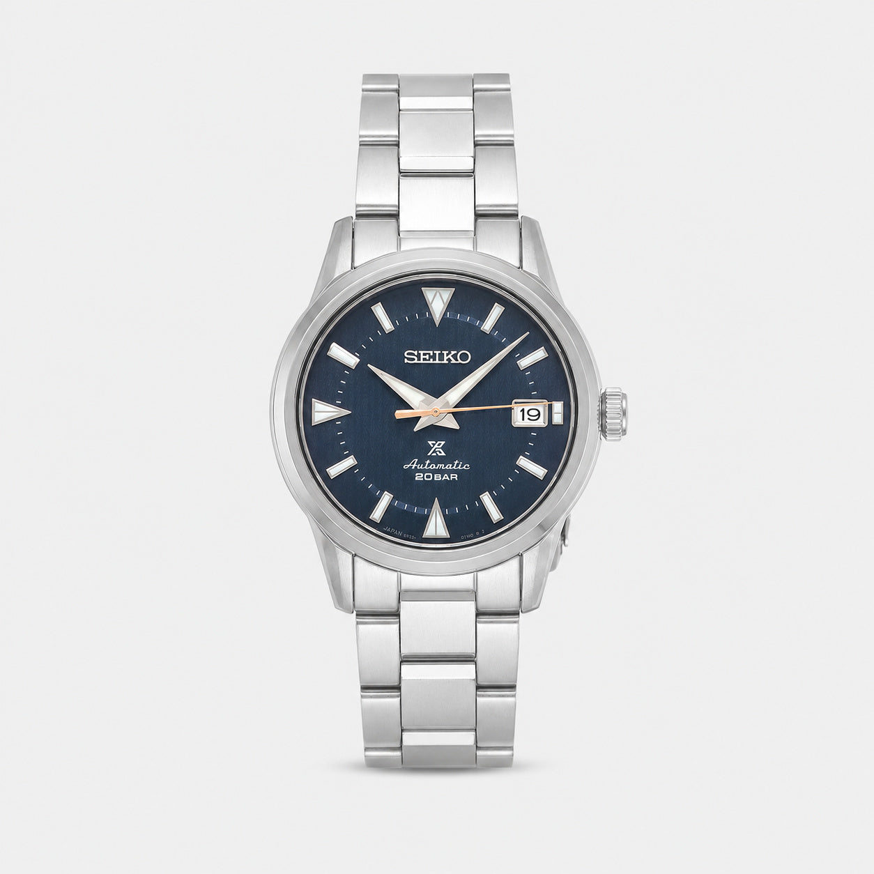 SEIKO Prospex Alpinist Automatic Stainless Steel 38 mm Blue Dial Men's Watch
