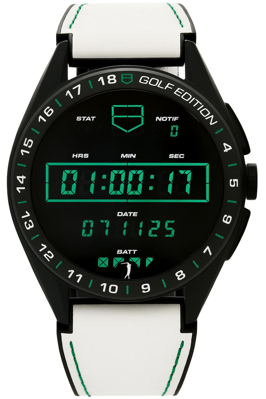 TAG Heuer Connected Calibre E4 Golf Edition 45 mm Titanium Smartwatch