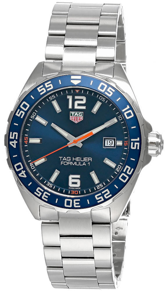 TAG HEUER Formula-1 Stainless Steel Blue Sunray Dial Men's Watch