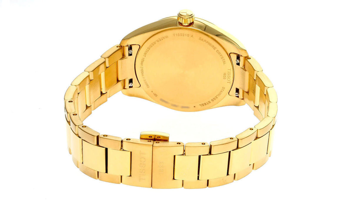 TISSOT PR 100 Quartz 34 mm Stainless Steel Champagne Dial Women's Watch
