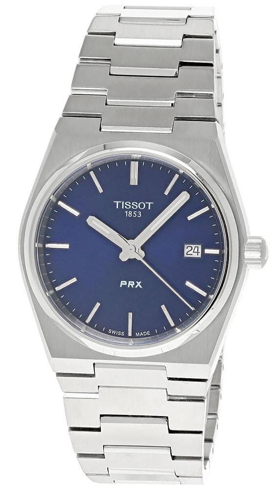 TISSOT PRX 35 mm Quartz Stainless Steel Blue Dial Unisex Watch