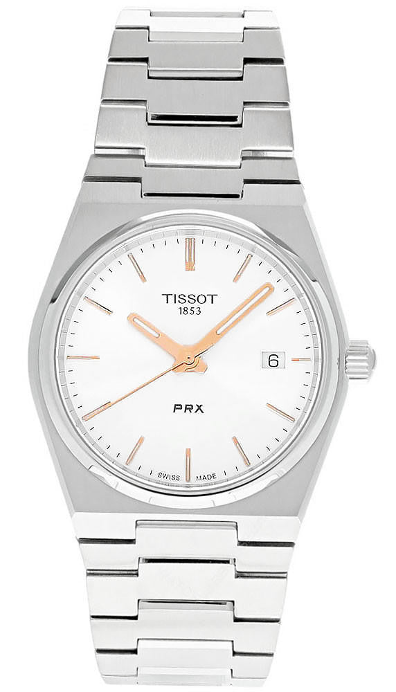 TISSOT PRX 35 mm Quartz Stainless Steel Silver Dial Women's Watch