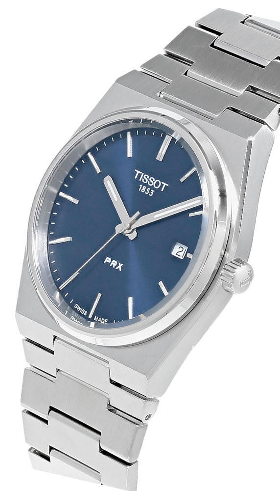 TISSOT PRX 40 mm Stainless Steel Blue Dial Men's Watch