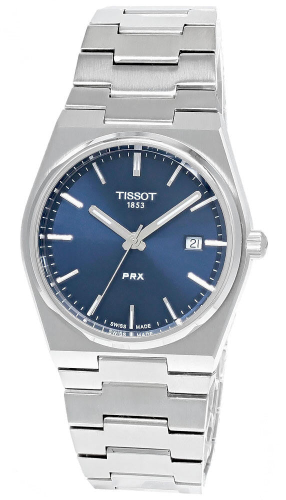 TISSOT PRX 40 mm Stainless Steel Blue Dial Men's Watch