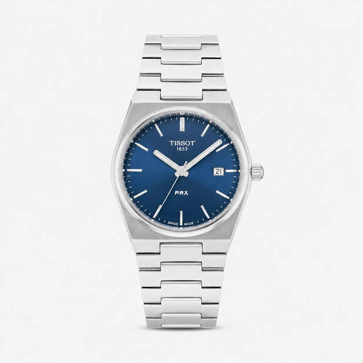 TISSOT PRX 40 mm Stainless Steel Blue Dial Men's Watch