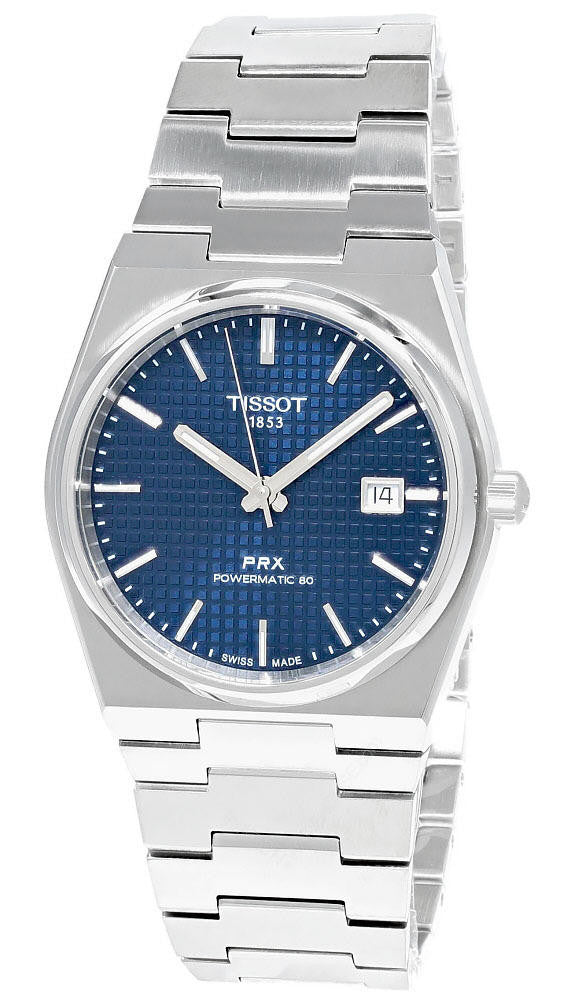 TISSOT PRX Powermatic 80 40 mm Stainless Steel Blue Dial Men's Watch