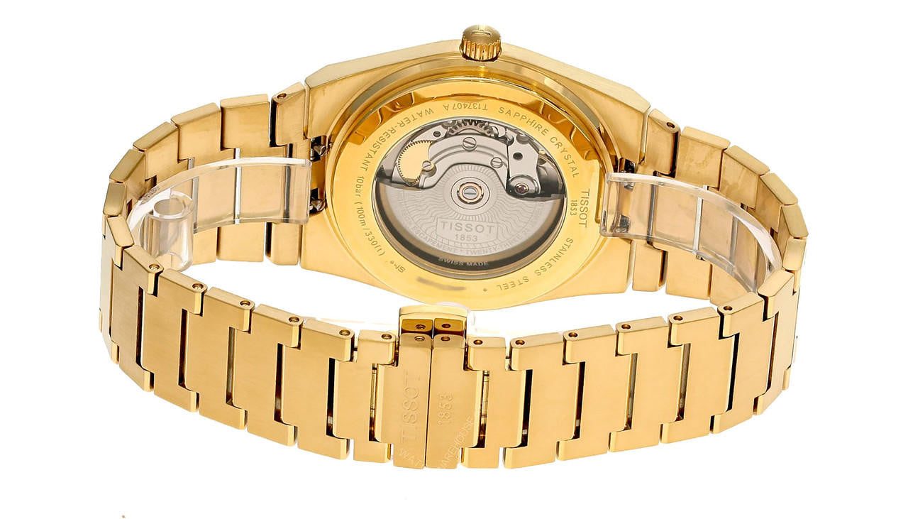 TISSOT PRX Powermatic 80 40 mm Stainless Steel Champagne Dial Men's Watch